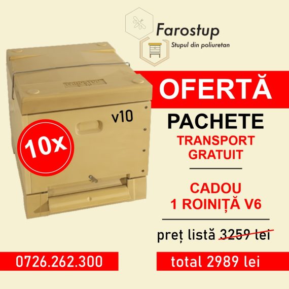 [Ofertă Pachete] 10 x V10 + Transport Gratuit + CADOU 1 roinita V6